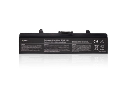 Dell Inspiron 1525 11.1V 5200mAh 58Wh 6-Cell (1525-4-3S2P) Replacement AJP Laptop Battery