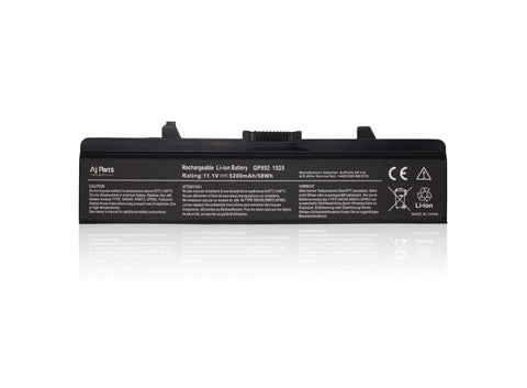 Dell Inspiron 1525 11.1V 5200mAh 58Wh 6-Cell (1525-4-3S2P) Replacement AJP Laptop Battery