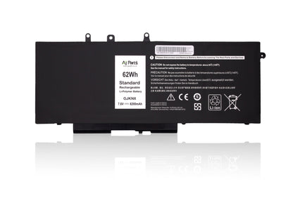 Dell GJKNX GJKNX-H-37-2S2P 4-Cell 7.6V 62Wh 8200mAh Black Replacement AJP Laptop Battery