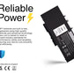 Dell GJKNX GJKNX-H-37-2S2P 4-Cell 7.6V 62Wh 8200mAh Black Replacement AJP Laptop Battery