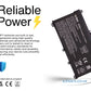 HP HT03XL HT03-3S1P 11.4V 3400mAh 3-Cell Replacement AJP Laptop Battery