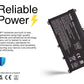 HP HT03XL HSTNN-IB80 11.4V 3400mAh 3-Cell Replacement AJP Laptop Battery
