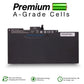 HP EliteBook 755 G3 3-Cell 11.4V 4100mAh (47Wh) Replacement AJP Laptop Battery Black