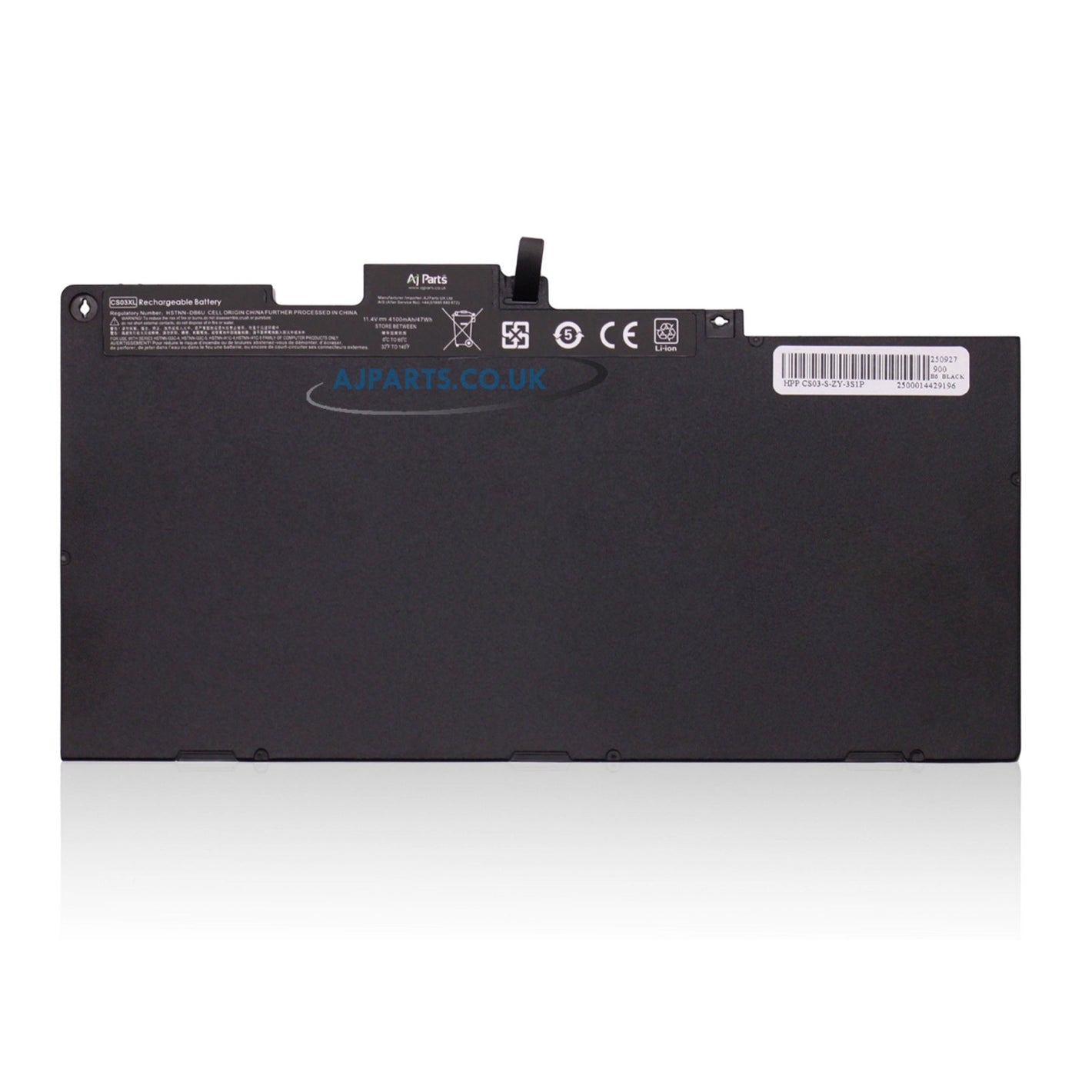 HP CS03 / CS03-S-ZY 3-Cell 11.4V 4100mAh (47Wh) Replacement AJP Laptop Battery