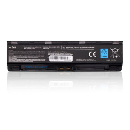Toshiba Satellite Pro L870-149 10.8V 6-Cell 5200mAh Replacement AJP Laptop Battery Black