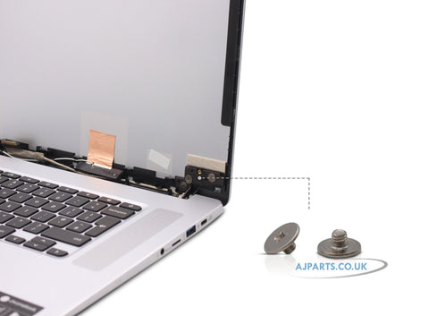 Laptop Hinge Screws – 7mm Flat Round Head, 2.5mm Diameter × 2.5mm Length (2.5mm × 2.5mm × 7mm), Replacement Set, 4-Pack