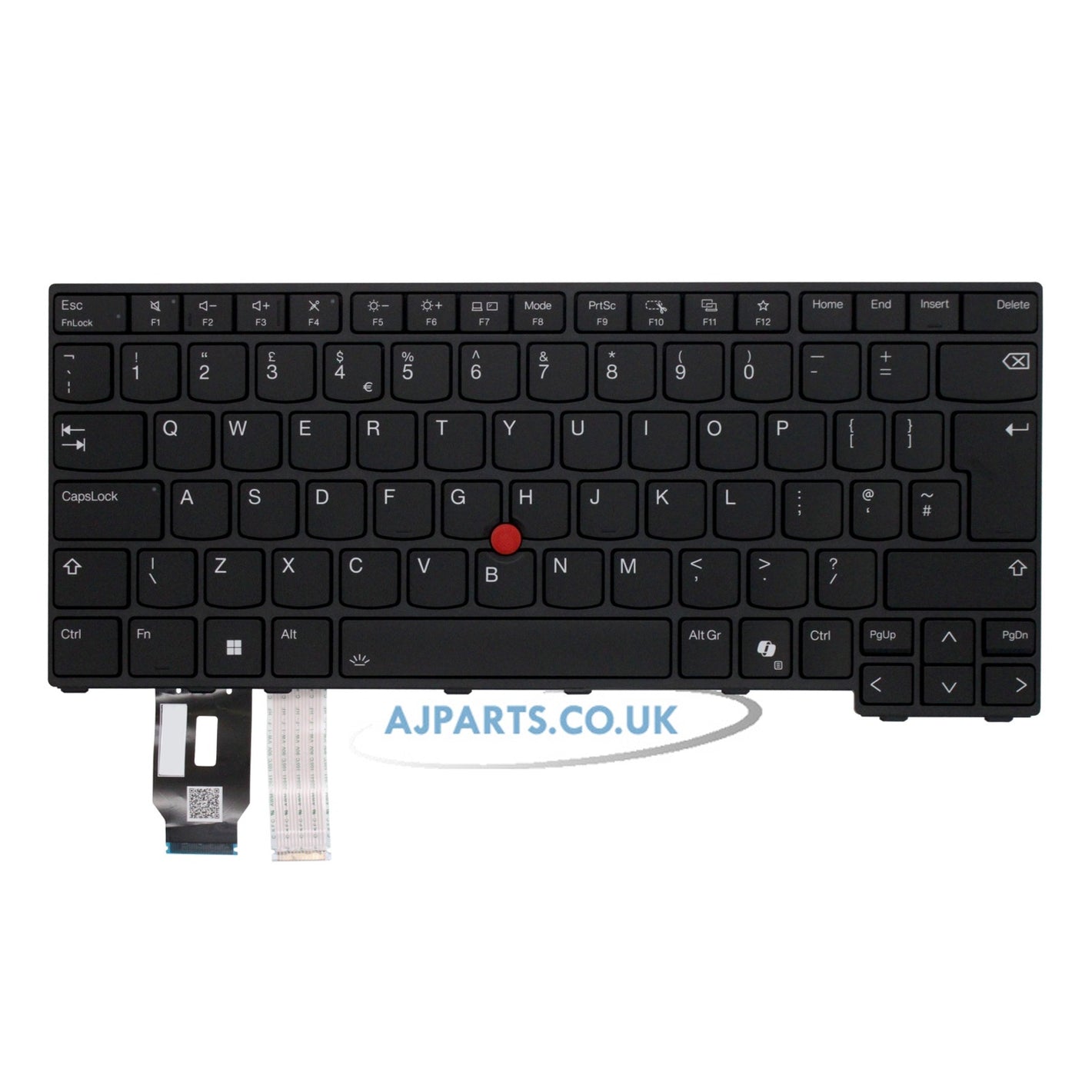 Lenovo ThinkPad T14 Gen 5 (Type 21MM) Backlit UK Layout Replacement keyboard with Pointing Stick (TrackPoint)