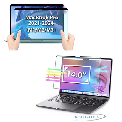 MacBook Pro (2021-2024 M1/M2/M3) 14.0 Inch For Magnetic Anti Blue Light Screen Protector