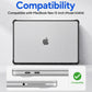 MacBook Neo 13-inch A3404 Protective Case 360° Shockproof Hard Shell Cover