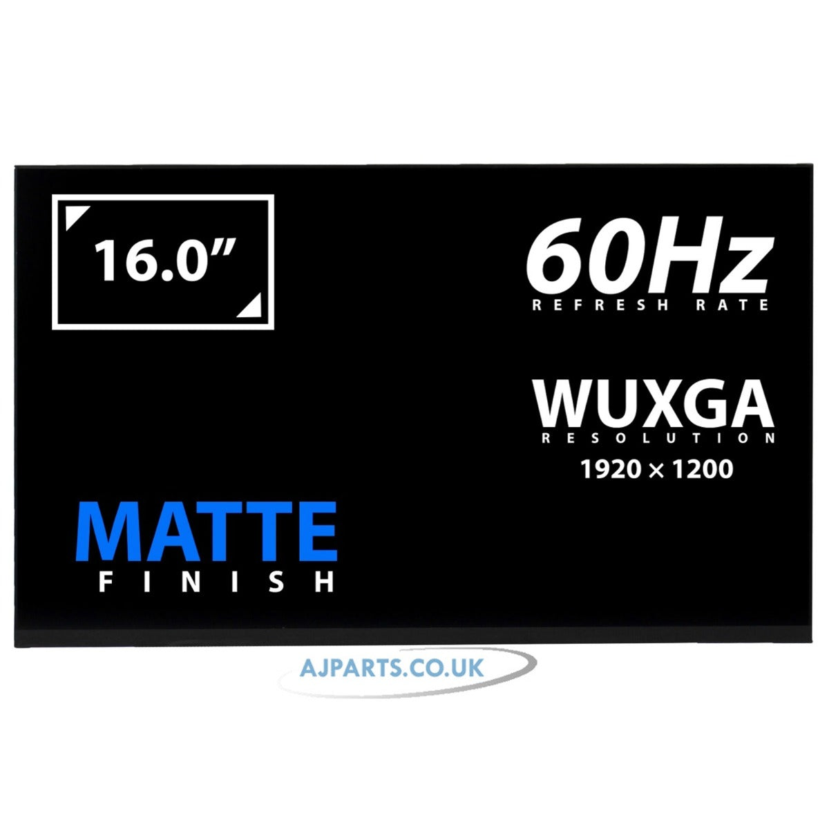 AUO B160UAN01.H 16.0" LED LCD 1920x1200 FHD+ Replacement Laptop Screen