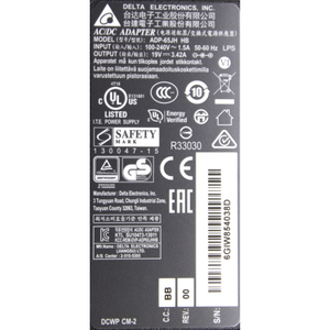 For Fujitsu Lifebook A555G 65W Delta 5.5MM x 2.5MM Compatible Laptop Adapter