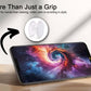 Universal Transparent Phone Grip with Expanding Kickstand – Collapsible Suction Cup Pop Socket