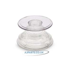 Universal Transparent Phone Grip with Expanding Kickstand – Collapsible Suction Cup Pop Socket