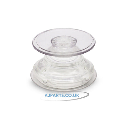 Universal Transparent Phone Grip with Expanding Kickstand – Collapsible Suction Cup Pop Socket