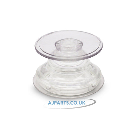 Universal Transparent Phone Grip with Expanding Kickstand – Collapsible Suction Cup Pop Socket
