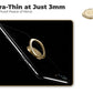 Phone Ring Holder & Finger Grip Stand Ultra-Thin 3mm 360° Rotating Anti-Drop Grip (Gold)