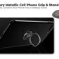 SecureGrip Ultra-Slim 360° Rotating Phone Ring Holder Anti-Drop Finger Grip & Kickstand for All Smartphones (Grey)