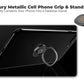 SecureGrip Ultra-Slim 360° Rotating Phone Ring Holder Anti-Drop Finger Grip & Kickstand for All Smartphones (Grey)