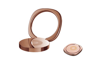 360° Rotating Phone Ring Holder Ultra-Thin Finger Grip & Stand Mount for Mobile Phones (Pink)