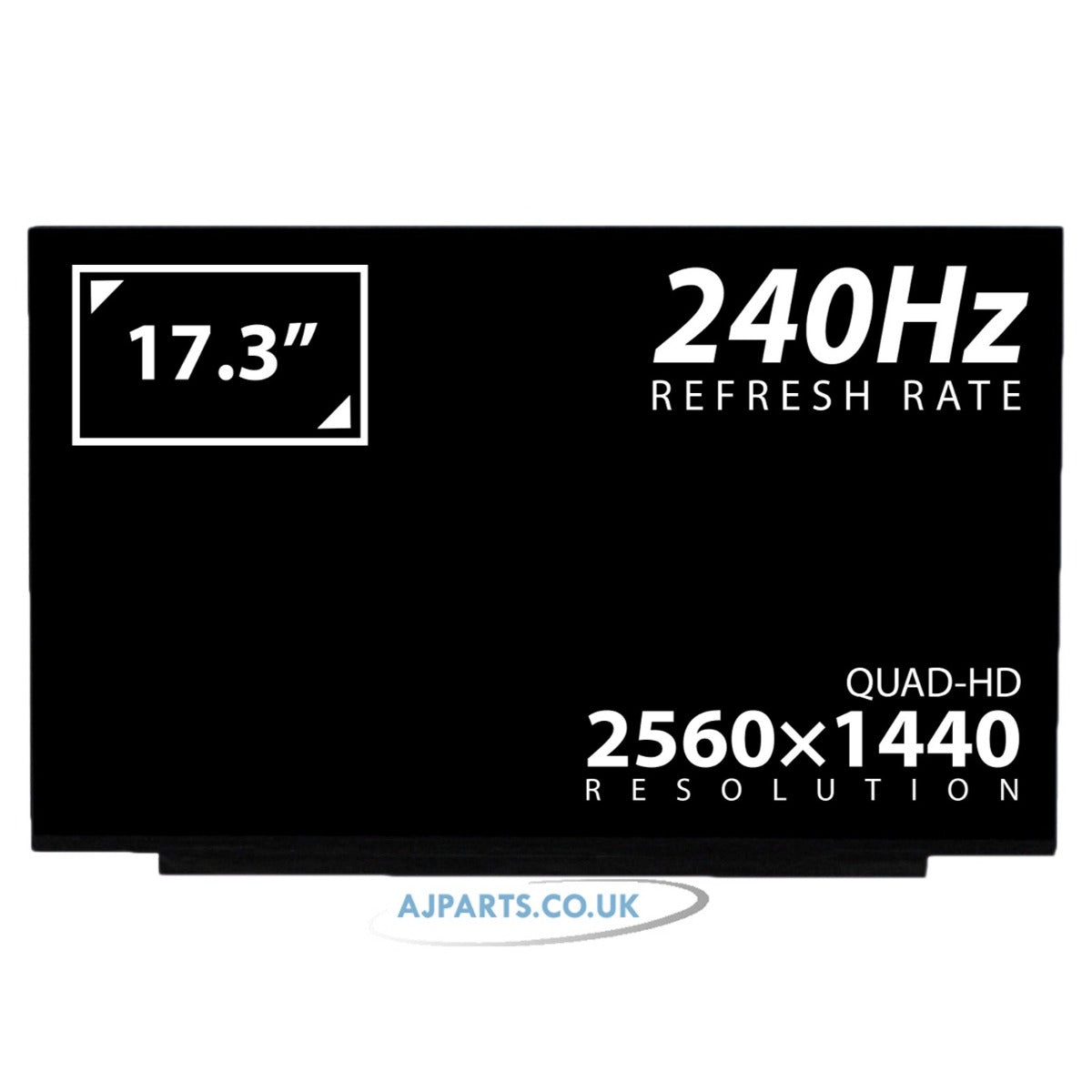 HP Omen 17-DB0002NC 17.3" QHD IPS LED LCD 240Hz Laptop Replacement Screen