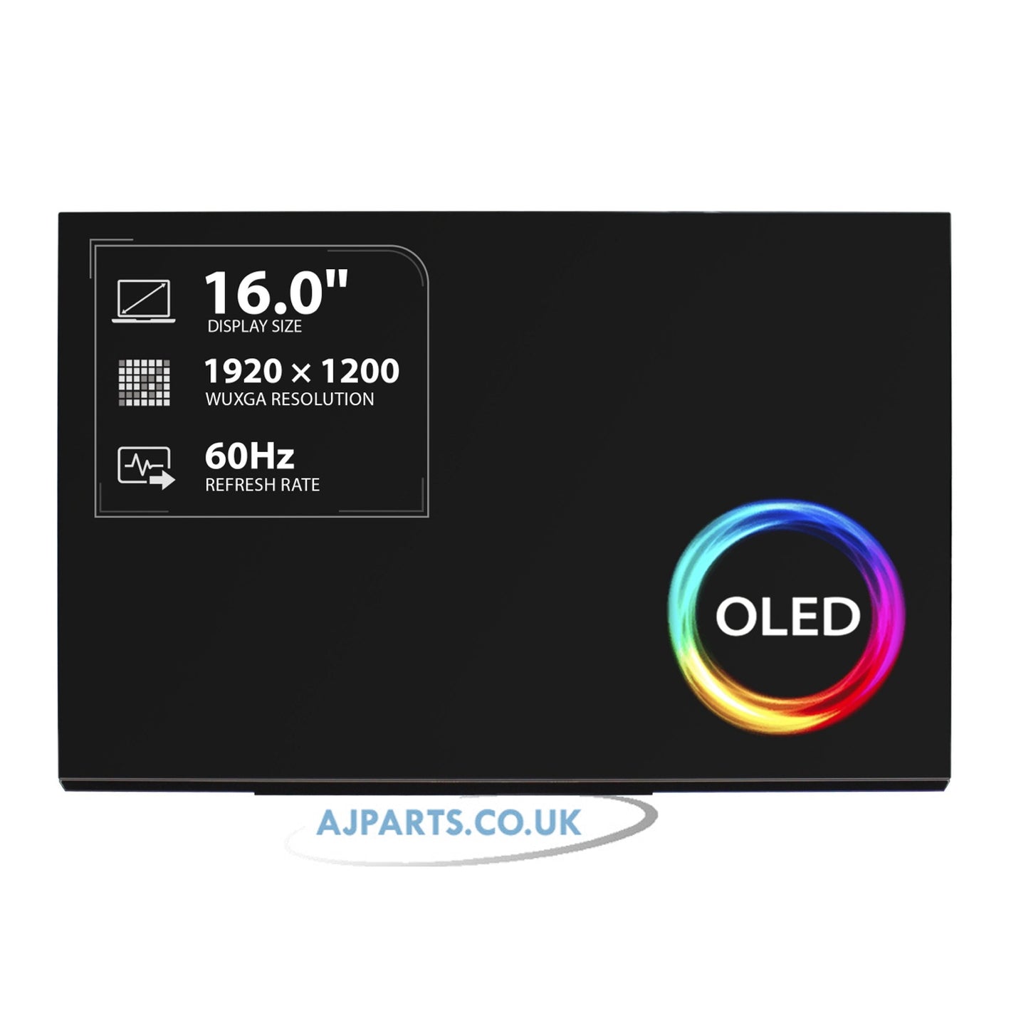 Samsung ATNA60KJ01 16.0" 1920x1200 WUXGA 30Pin OLED Laptop Replacement Screen