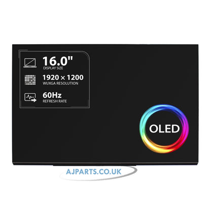 Samsung ATNA60KJ01 16.0" 1920x1200 WUXGA 30Pin OLED Laptop Replacement Screen