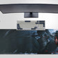 Dark Warrior Extended Gaming Desk Mat 800×300×3 mm – Non-Slip Rubber, Stitched Edges