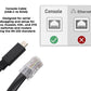 RS-232 Serial USB-C to RJ45 Console Cable 3M for Cisco/Huawei/H3C/ZTE/ Routers & Switches – Not an Ethernet/LAN Cable