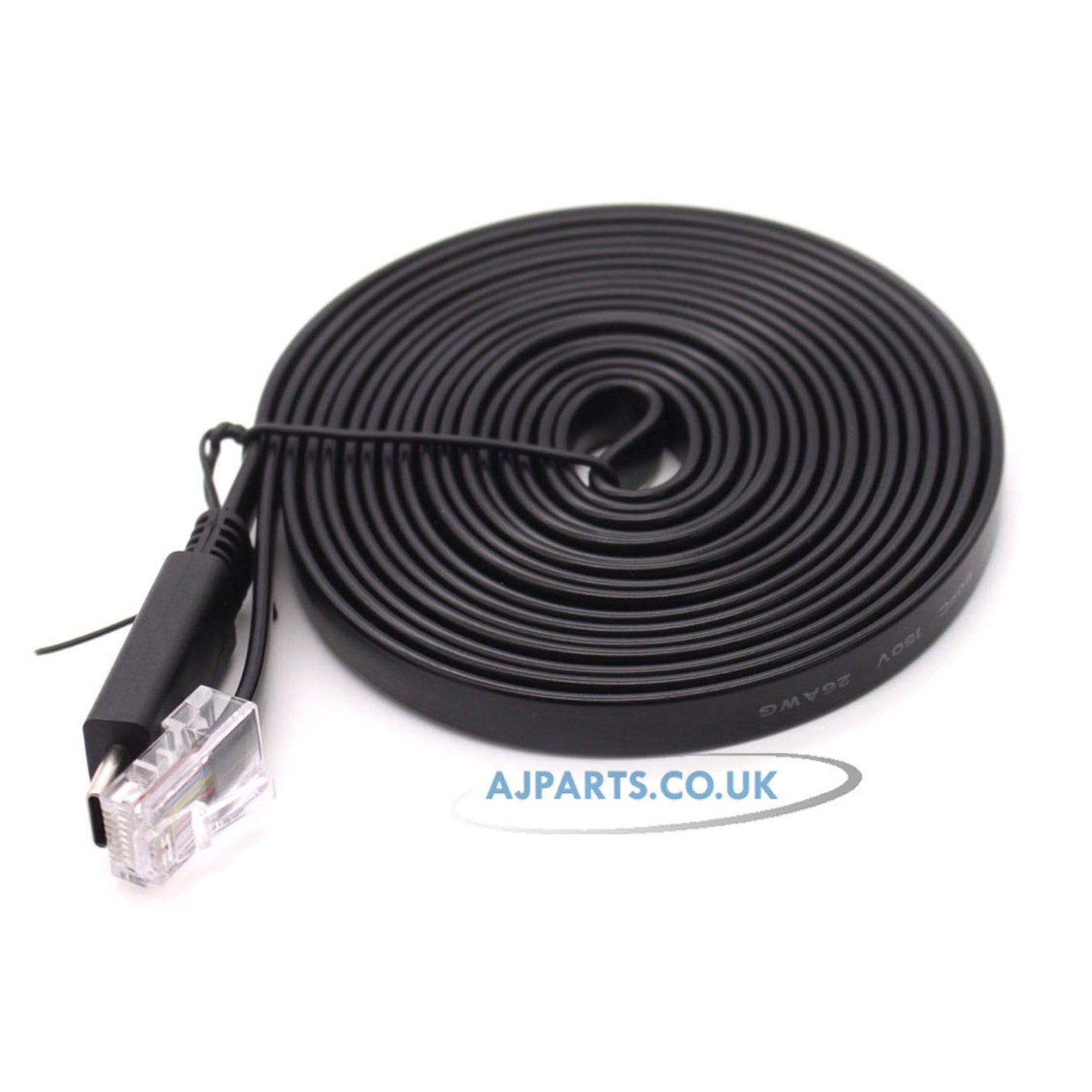 RS-232 Serial USB-C to RJ45 Console Cable 3M for Cisco/Huawei/H3C/ZTE/ Routers & Switches – Not an Ethernet/LAN Cable