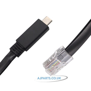 5M USB-C to RJ45 Wired Ethernet Cable for Laptop, Phone, Desktop – Plug & Play