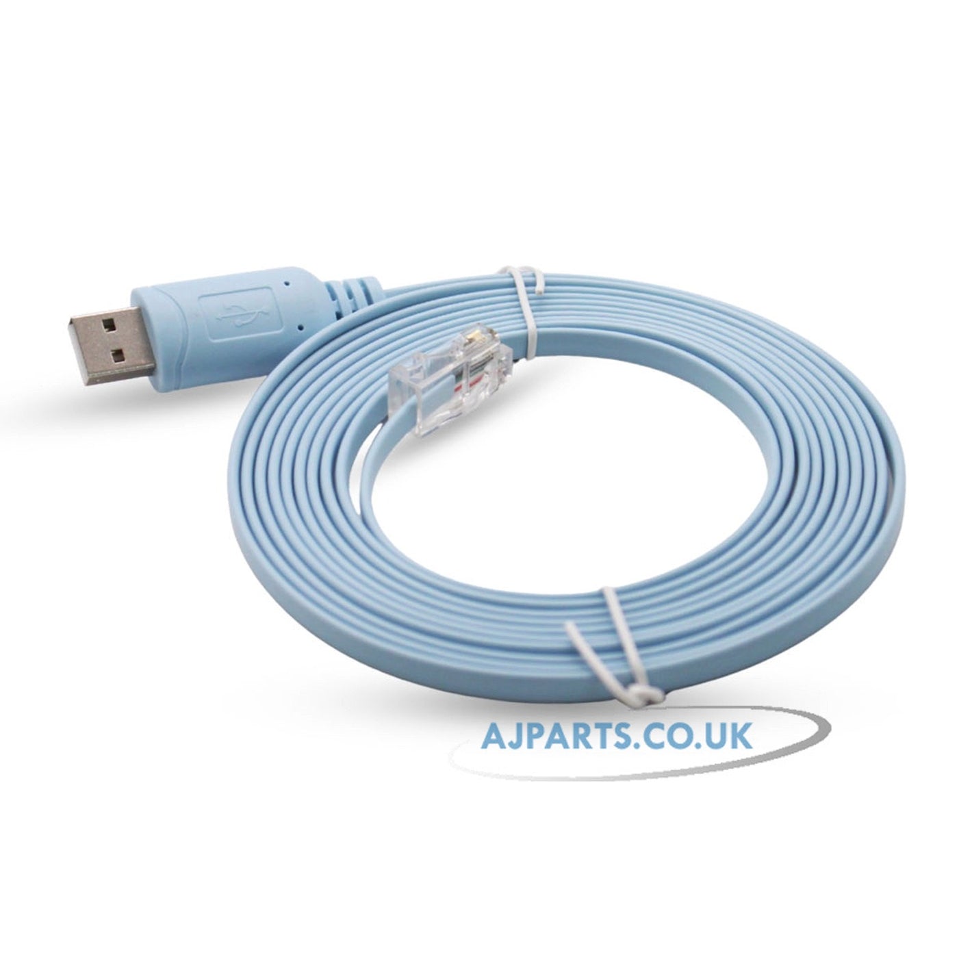 3M USB-A (USB 2.0) to RJ45 Console Cable Compatible for Router, Switch, Server (NOT an Ethernet or LAN Cable)