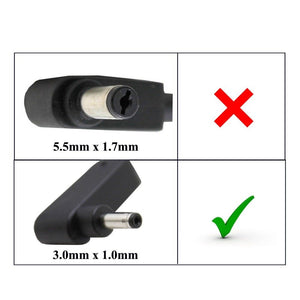 Acer Aspire 3 A317-33-C0W3 45W 3.0mm x 1.0mm Pin Compatible Delta Laptop AC Adapter Charger