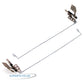 HP Pavilion 15-EH LCD Screen Laptop Replacement Left & Right Hinges Bracket Set