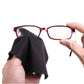 Cleaning Cloth - Glasses Screen Sunglasses Phone Camera Lens Spectacles - 18cm x 18cm - Black