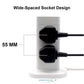 12 IN 1 AJP Tower Extension Lead 8 UK Sockets | 4 X USB Ports Extension Cable 2M