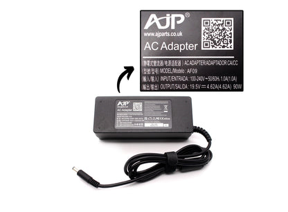 19.5V 4.62A 90W 4.5mm x 3.0mm Power Supply AJP Laptop Replacement Adapter for Dell