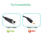 HP Probook 6470B D8C09UT 65W 7.4MM x 5.0MM Center Pin AJP Replacement Laptop Adapter
