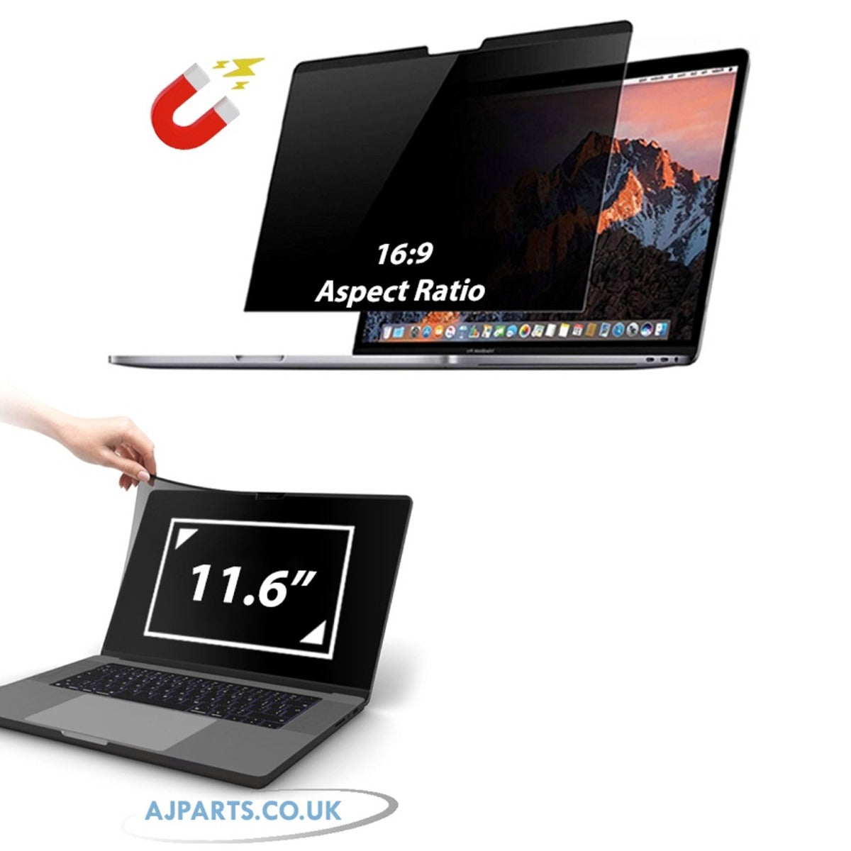 11.6 Inch Laptop Privacy Screen Filter Protector Film-1 Anti-glare Anti-UV