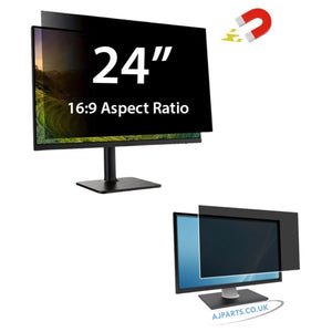 24 inch Monitor Privacy Screen Filter (Black) - Privacy Protector for 24" 16:9