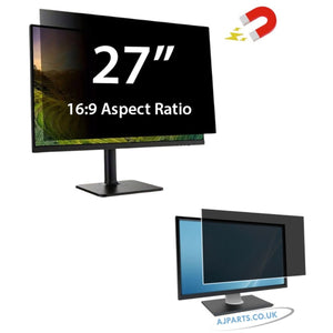 27" For HP, Lenovo, Acer, Asus, Dell, MSI, LG Magnetic AJP Replacement Privacy Screen Protector