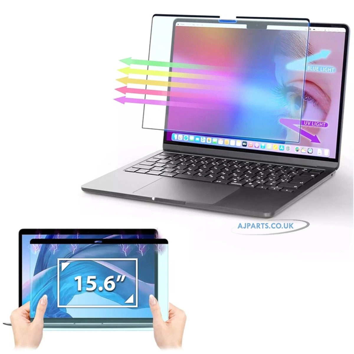 15.6 Inch Anti Blue-Ray Tempered Glass Screen Protector Laptop Screen Protector