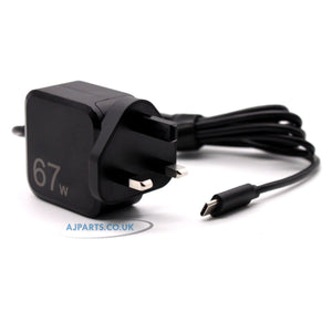 Oppo Find X2 NEO 67W USB-C GaN PD Black AJP Replacement Wall Plug Charger