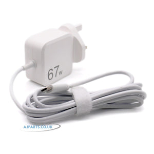 New AJP Brand 67W Fox Type-C QC 3.0 PD Fast Charging Wall Charger Adapter White