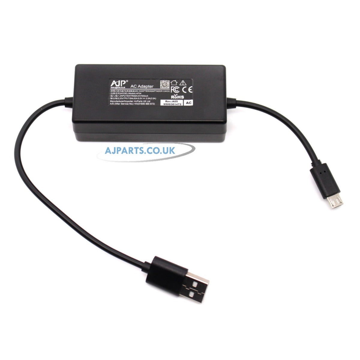 Replacement AJP 10W Fire Stick USB Power Adapter Cable for Fire TV Ultra 4K, Roku Streaming