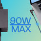 90W Universal Compatible Adapter Charger with 12 Interchangeable Connector pins For Laptop