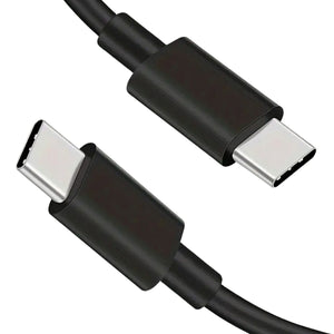 New Replacement For 2 M USB-C to USB-C Charging Cable Black