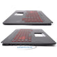 Asus Tuf FX705DT-H Series 17.3" UK Layout Red Backlit 4-Pin Replacement Laptop Palmrest Keyboard