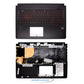 Asus Tuf FX705DT-H Series 17.3" UK Layout Red Backlit 4-Pin Replacement Laptop Palmrest Keyboard
