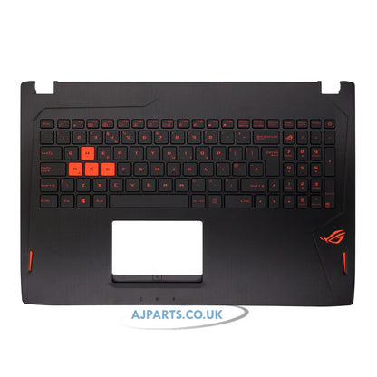 ASUS ROG GL502 UK Layout Orange Backlit Replacement Laptop Palmrest with Keyboard