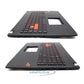 ASUS ROG GL502 UK Layout Orange Backlit Replacement Laptop Palmrest with Keyboard
